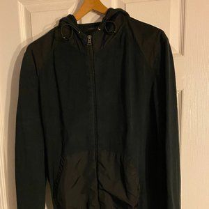 Express Mens' Hooded Full Zip Sweater